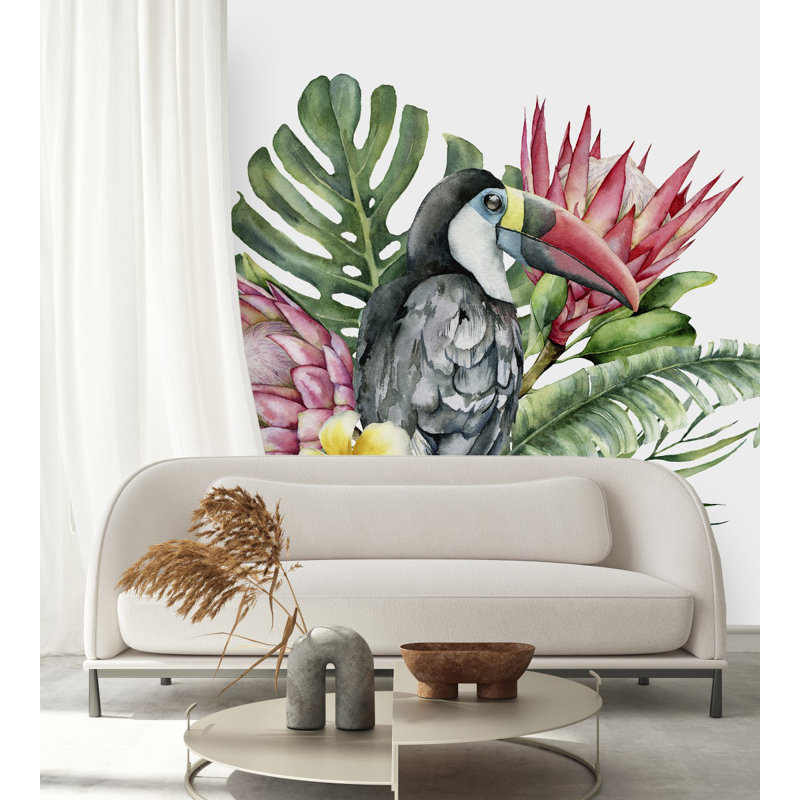 Bolderberg Pre-Pasted Vinyl Floral Wallpaper Roll