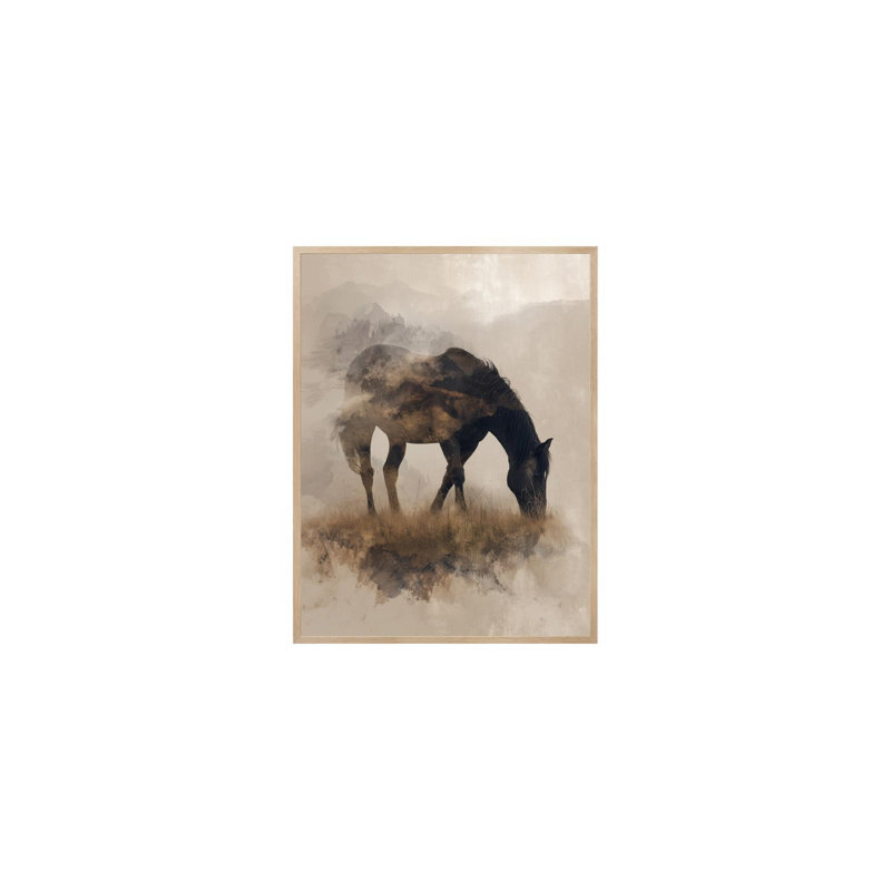 In the Dust of Morning, 40" H x 53" W