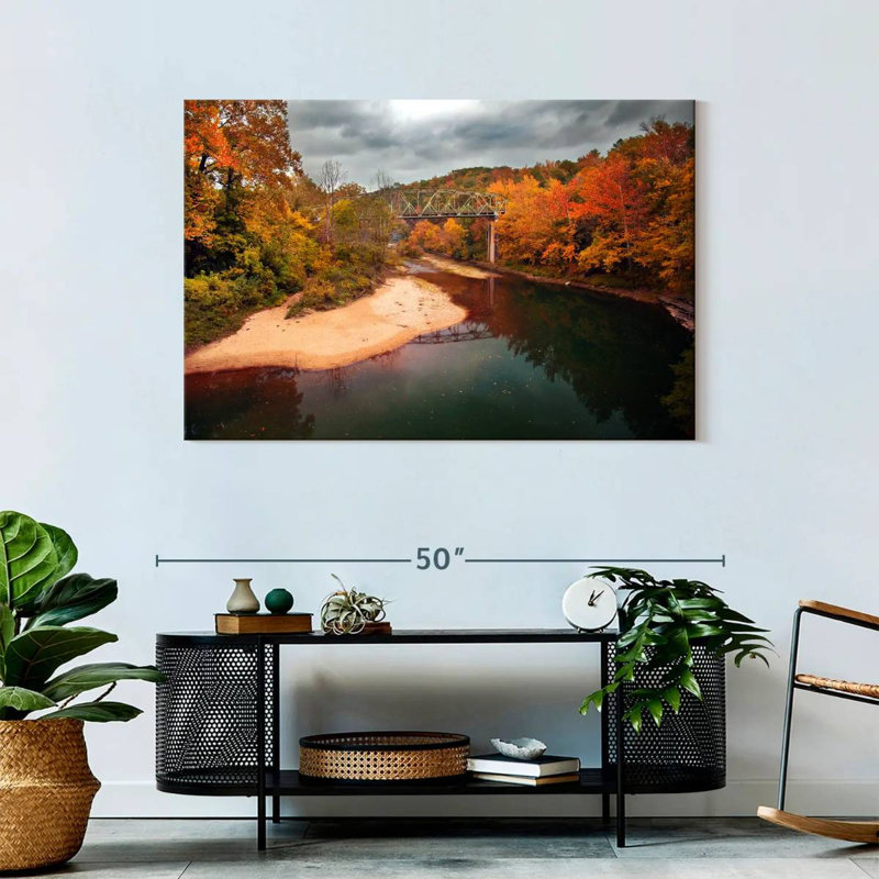 Alvord Buffalo River Autumn, H 30 po x l 45 po