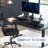 Adjustable Height Steel Standing Desk Converter-92395504
