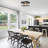 Rosalee 2- Light Matte Black Glass Flush Mount