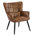 Faux Leather Brown