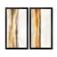 «Neutral Abstract», art mural 2 pièces, superposition de couches abstraites sur le terrain-978593991-978593992