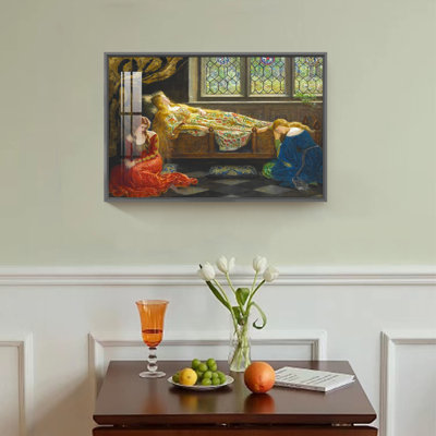 «The Sleeping Beauty» par John Collier - Reproduction de photo sur toile