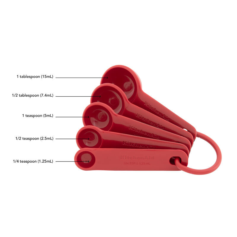 KitchenAid® Universal 5-Piece Measuring Spoon Set