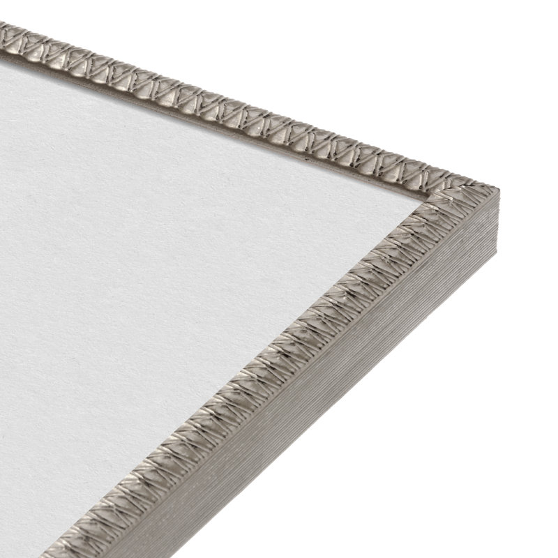 Cadre mural argenté Frametolia Art Deco - largeur 7/8 po - large, 18 po x 24 po, Argent argent