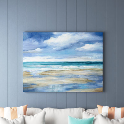 " Washy Coast I " Oil Print