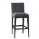 Logan Upholstered Counter Stool with Solid Wood Frame