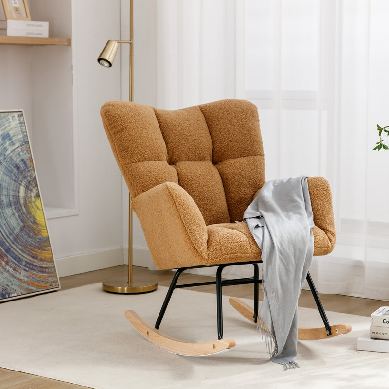 Fauteuil à bascule Teddy, Kaki