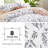 Bedsure Duvet Cover Twin Size - Reversible Duvet Cover Set with Zipper Closure, 3 Pieces Floral Patterned Bedding Set-106246889-106246881