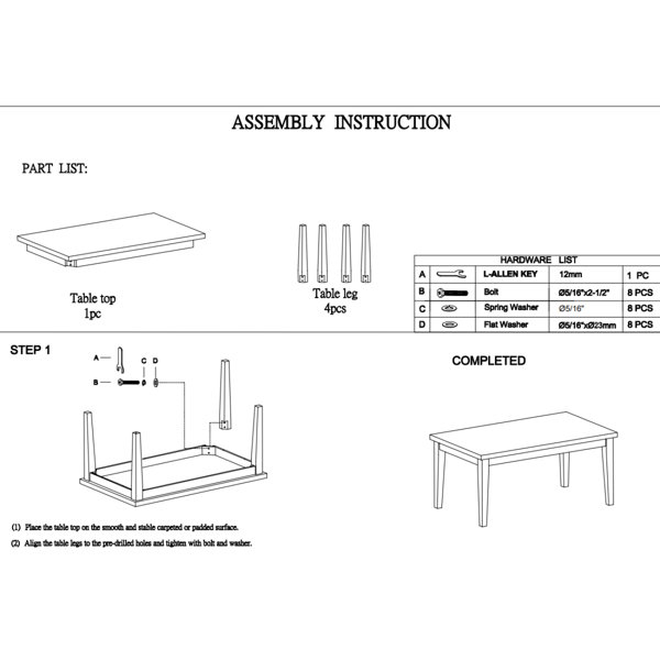 Dimensions du produit