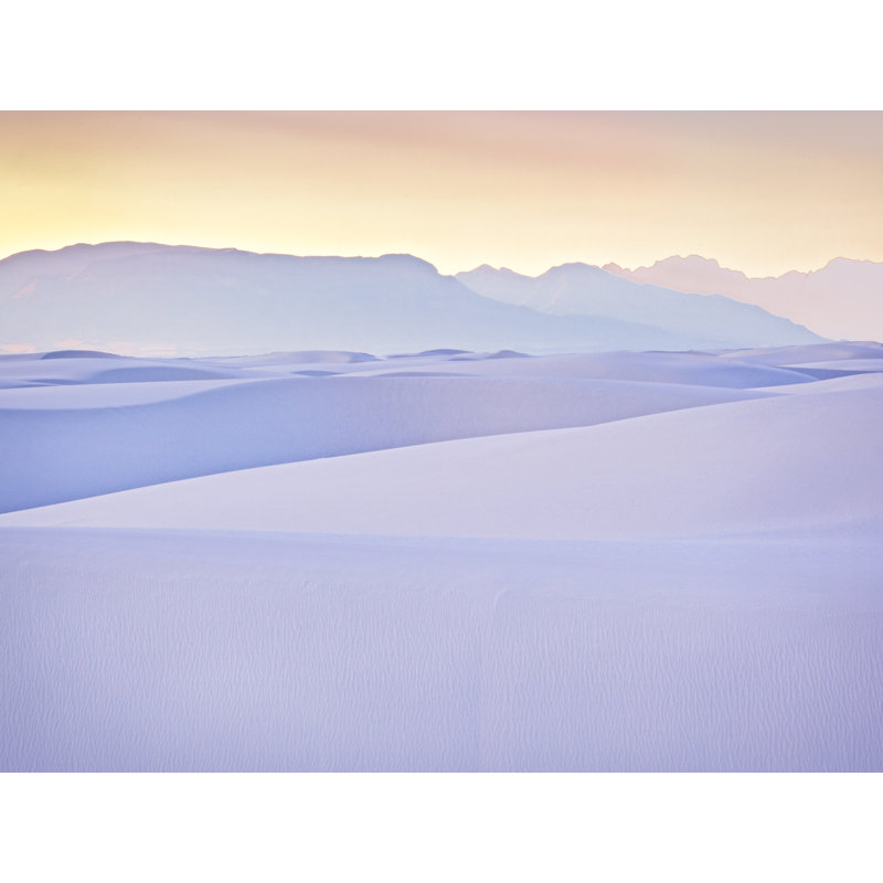 White Sands Abstract Print by Bruce Heinemann, Wrapped Canvas, 24" H x 32" W