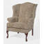Fauteuil à oreilles en chenille de 35 po de large Akela