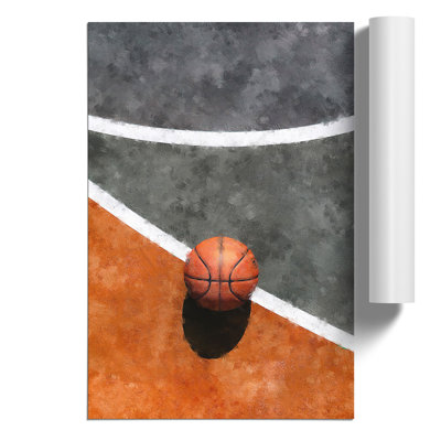 Basketball Court - No Frame Painting