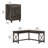 Kaionna L-Shaped Credenza Desk-2111330430