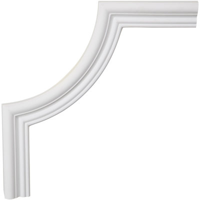 Panneau de moulure de coin Swindon l 12 po x H 12 po x P 1/2 po