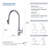 KIBI Napa Pull Down Kitchen Faucet-41659815-48024391