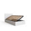 Basso Upholstered Ottoman Storage Bed-14480437-14480440