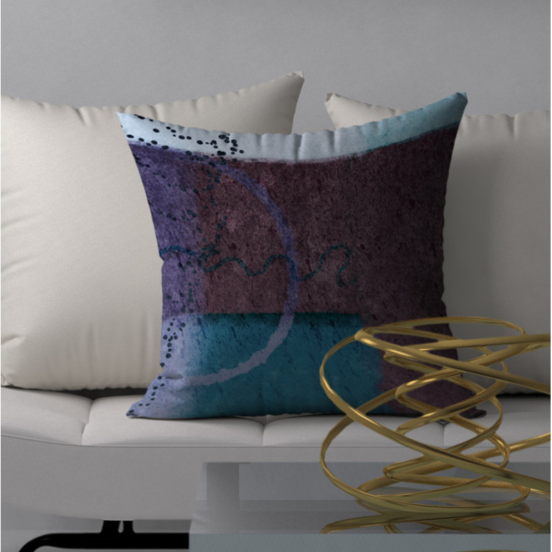  Housse de coussin carré et insert, 18" x 18"