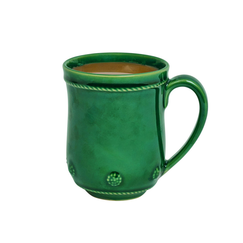 Berry & Thread Flared Mug - Basil