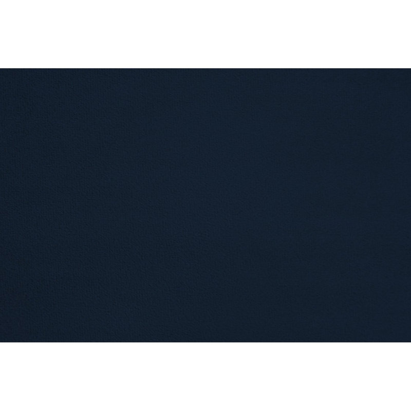 Causeuse formelle de luxe 1pc en velours indigo avec coussins 2 places, Indigo