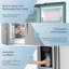 21 Cu.ft. 36" Depth Side-by-side Refrigerator With Ice & Water Dispenser, Auto Defrost, Grey Stainless Steel, For Kitchen/office/commercial