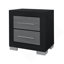 Table de chevet Elsa noir et gris-1345412286
