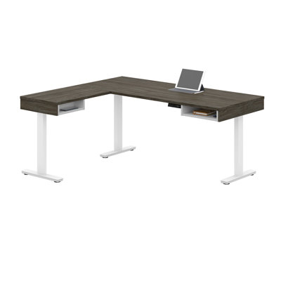Thilebrook Adjustable L-Shaped Standing Desk