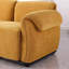 Canapé modulaire à la mode de 68,5 po, structure en fer, canapé en chenille