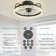 15cm Ceiling Fan with LED Lights