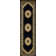 Tapis noir Gloucester