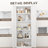 Metal Sideboard, Storage Cabinet, Kitchen Pantry Cabinet With Adjustable Shelves For Kitchen-1831781402