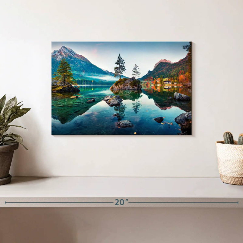 Alvord Bavarian Alps, 8" H x 12" W