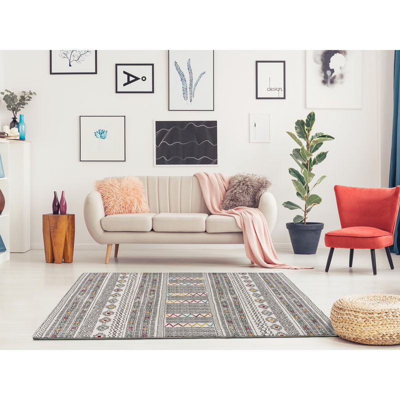 Geometric Area Rug, Rectangle 160 x 230cm