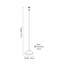 Dellie 123cm Chrome Traditional Floor Lamp