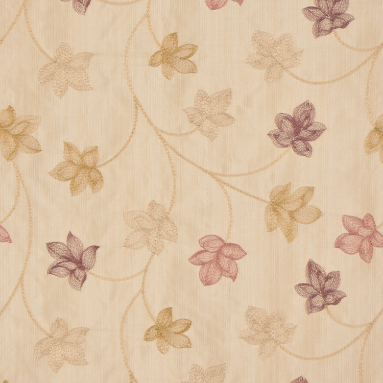 Tissu floral Allure, Mûre blanche