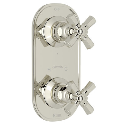San Giovanni 1/2" Thermostatic Trim with Diverter