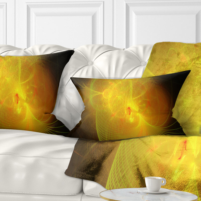 Coussin lombaire à espace nebula floral