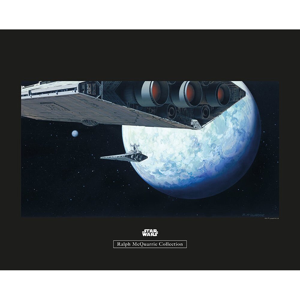 Poster Star Wars Rmq Hoth Orbit