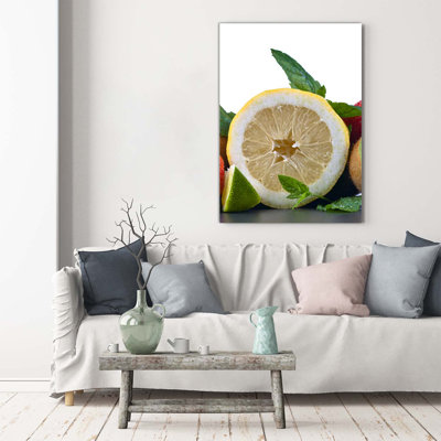 Fruits - Wrapped Canvas Print