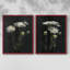 Impression encadrée Queens Lace I-Premium - prête à être accrochée - aucun clou requis - aucun clou requis-1596946936-1596946941