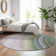 Premium Machine Washable Cerrito AMF584 Teal Rug