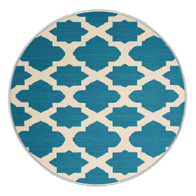 Machine Washable Trellis Beige Area Rug