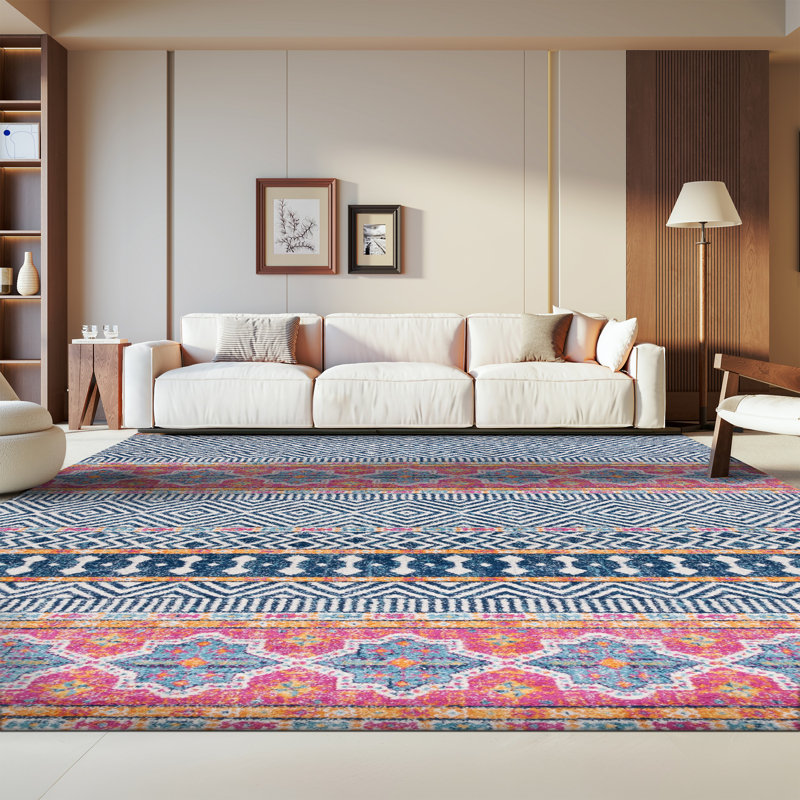 Dishant Performance Southwestern Rug, Rectangle 8' x 10'