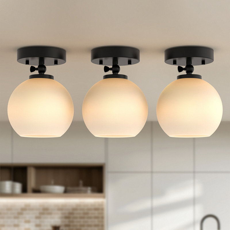 Luminaire suspendu pour applique murale 1 lumière Choi (paquet de 3), Beige