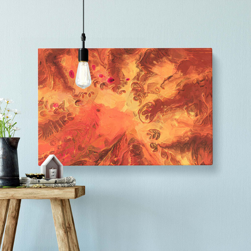 What in the World in Abstract - Wrapped Canvas, 40cm H x 60cm W x 3cm D