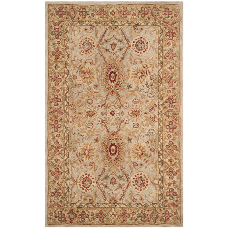 Tingley Hand Tufted Wool Oriental Rug, Rectangle 9'6" x 13'6"