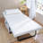 4 in 1 Convertible Chair Bed, Linen Sofa Bed, Lounger Pull Out Sleeper Chair Bed-503754675