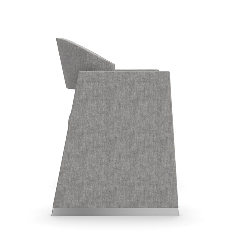 Polish Off Upholstered Arm Chair