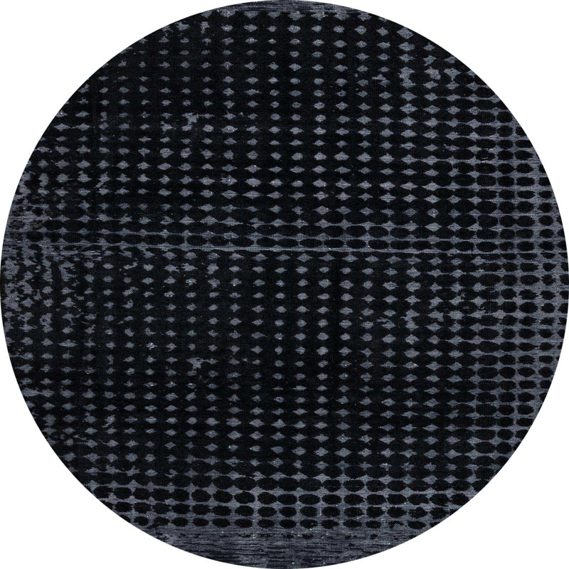 Verplanck Abstract Indoor Rug, Round 4'